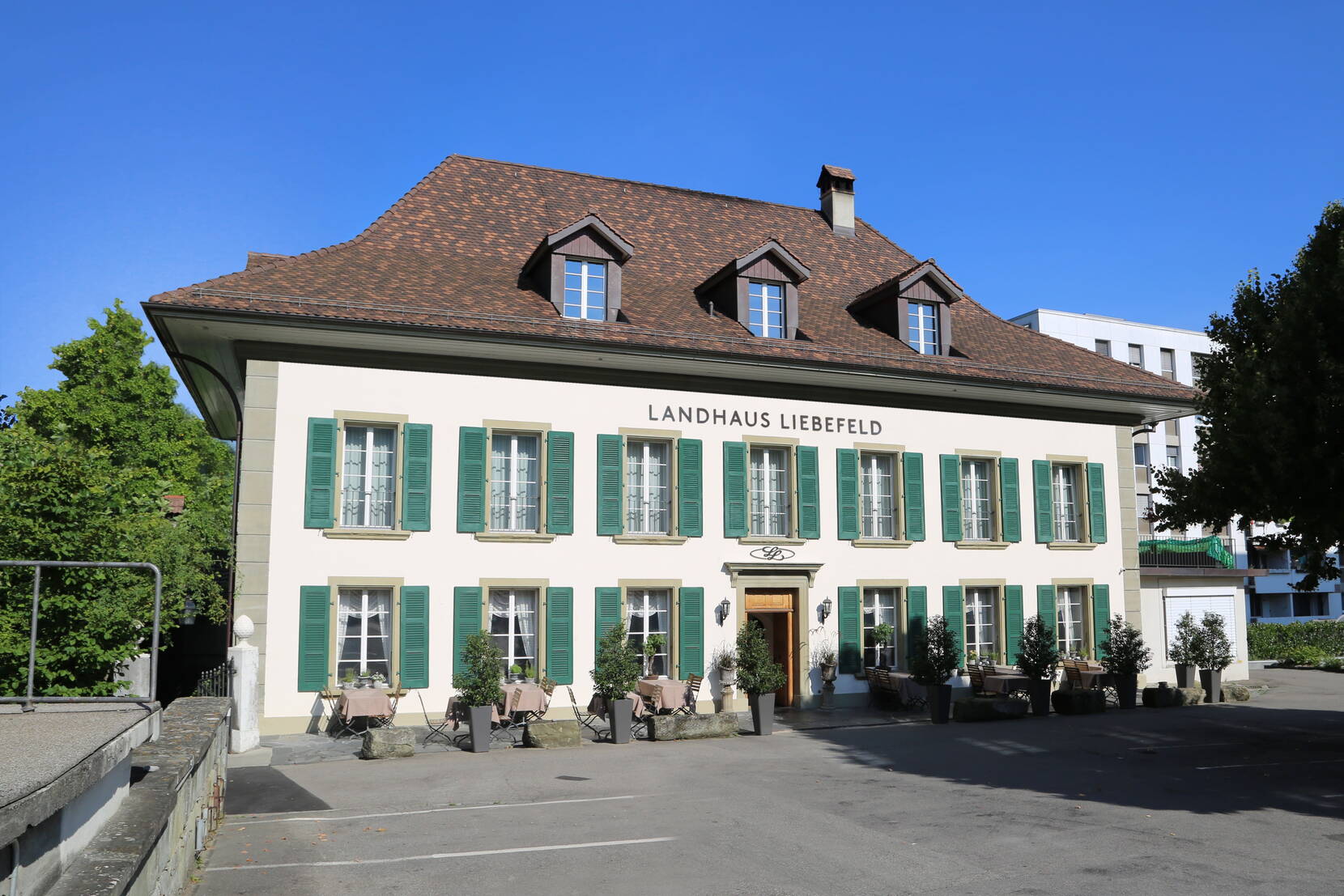 Landhaus Liebefeld Frontansicht